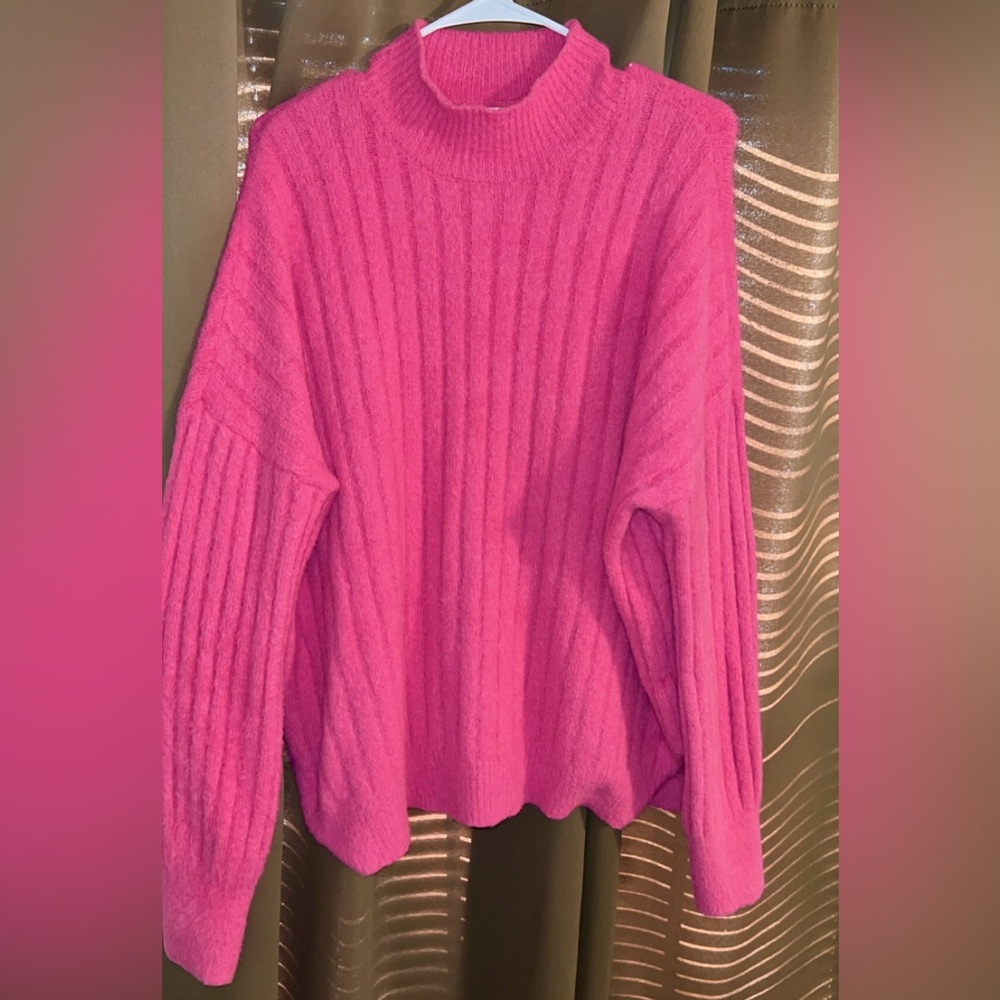 Hot pink Sweater size Large